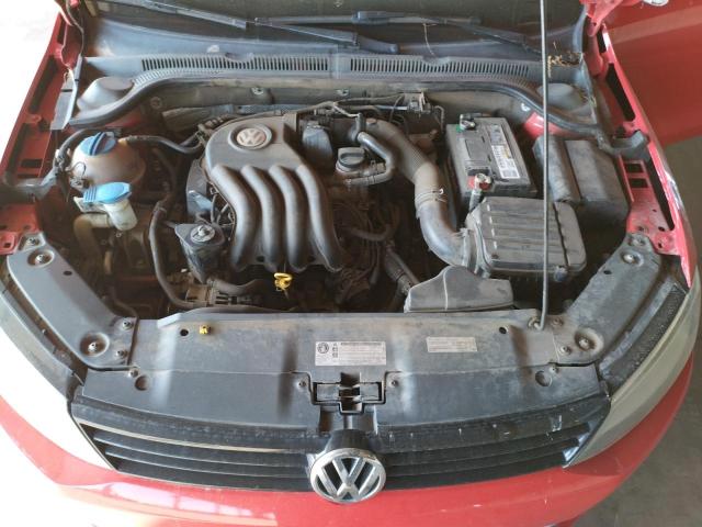 3VW2K7AJ6EM392339 - 2014 VOLKSWAGEN JETTA BASE 红色 照片 11