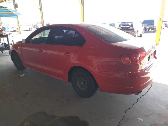 3VW2K7AJ6EM392339 - 2014 VOLKSWAGEN JETTA BASE 红色 照片 2