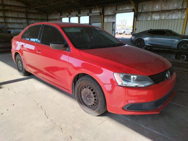 3VW2K7AJ6EM392339 - 2014 VOLKSWAGEN JETTA BASE 红色 照片 4