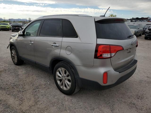 5XYKU4A7XFG583423 - 2015 KIA SORENTO EX GRAY photo 2