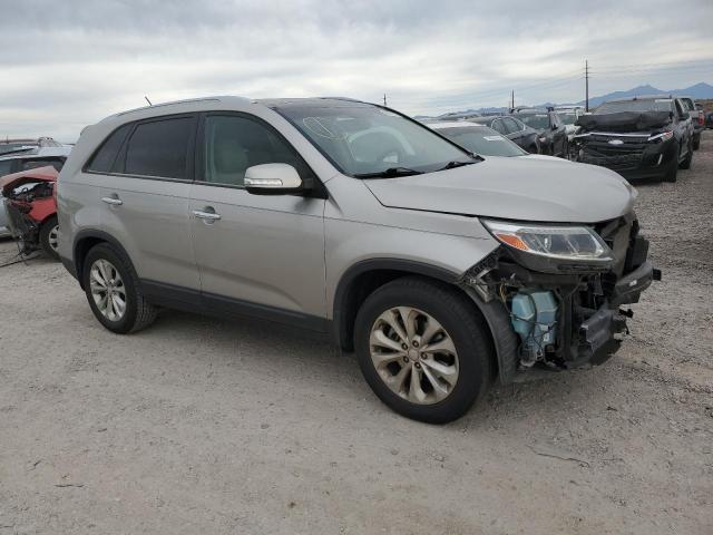 5XYKU4A7XFG583423 - 2015 KIA SORENTO EX GRAY photo 4