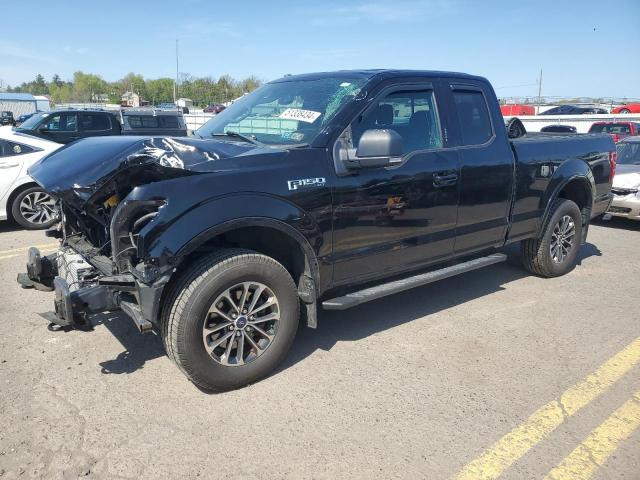 1FTFX1EG2JFB93719 - 2018 FORD F150 SUPER CAB BLACK photo 1