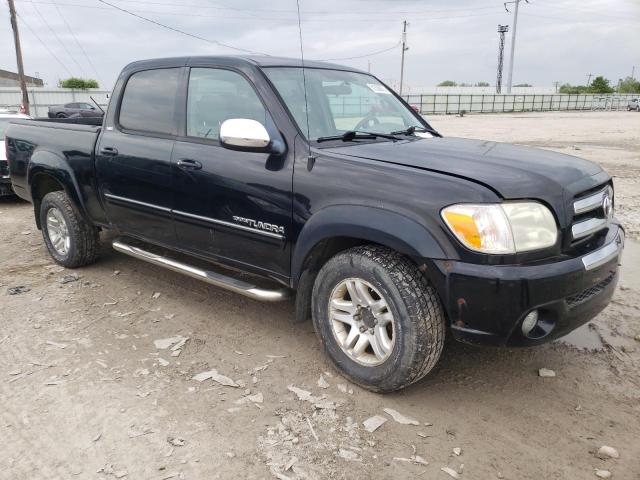 5TBDT44146S529985 - 2006 TOYOTA TUNDRA DOUBLE CAB SR5 BLACK photo 4