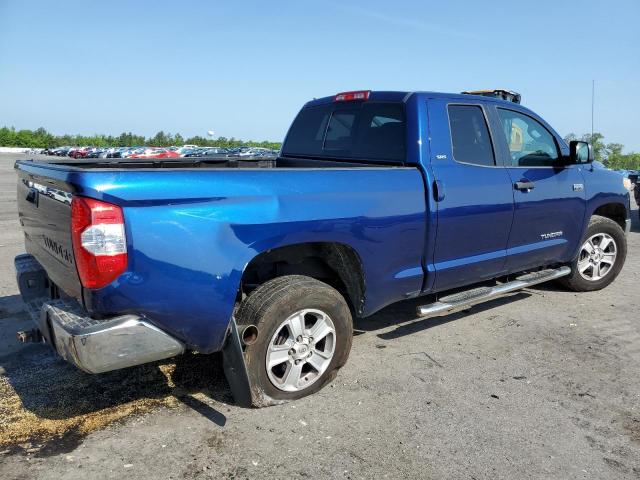 5TFUY5F1XFX438841 - 2015 TOYOTA TUNDRA DOUBLE CAB SR/SR5 BLUE photo 3