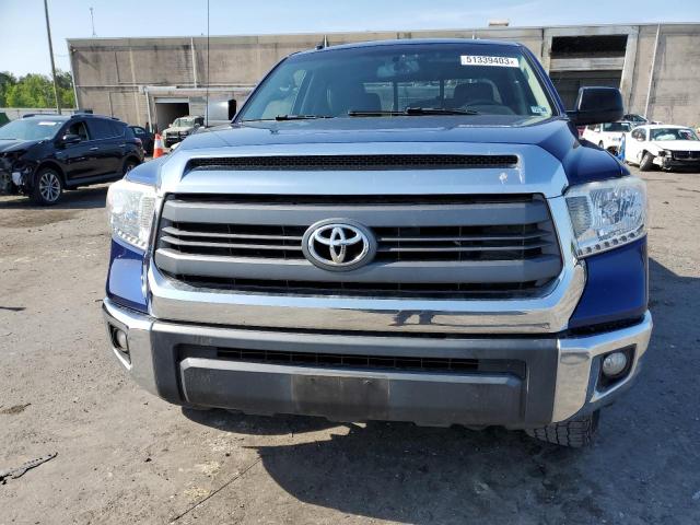 5TFUY5F1XFX438841 - 2015 TOYOTA TUNDRA DOUBLE CAB SR/SR5 BLUE photo 5