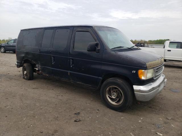 1FTNE24L12HA62938 - 2002 FORD ECONOLINE E250 VAN BLACK photo 4