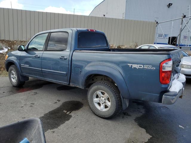 5TBDT44106S552129 - 2006 TOYOTA TUNDRA DOUBLE CAB SR5 BLUE photo 2