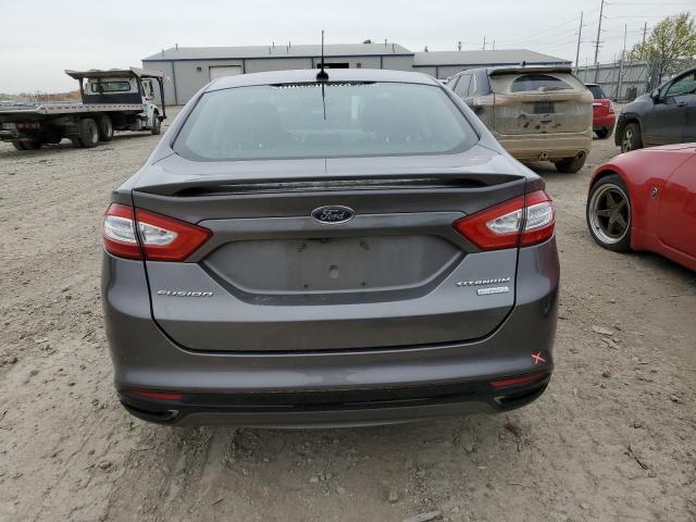 3FA6P0K93DR384837 - 2013 FORD FUSION TITANIUM GRAY photo 6