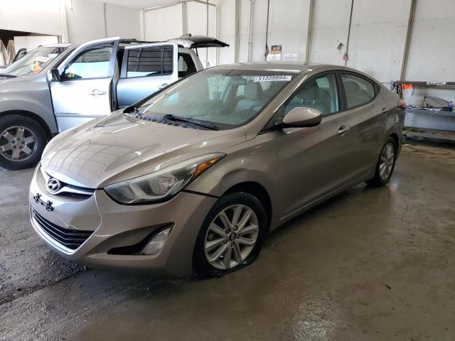 5NPDH4AE9EH479458 - 2014 HYUNDAI ELANTRA SE GOLD photo 1