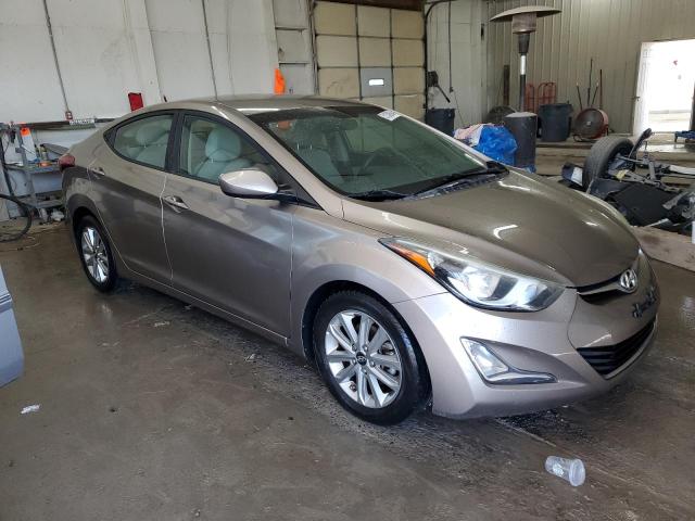 5NPDH4AE9EH479458 - 2014 HYUNDAI ELANTRA SE GOLD photo 4