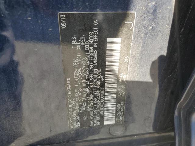 JTLZE4FEXDJ040853 - 2013 TOYOTA SCION XB 蓝色 照片 12