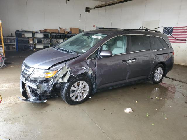 5FNRL5H60GB050672 - 2016 HONDA ODYSSEY EXL GRAY photo 1