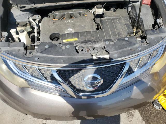 JN8AZ1MU0CW101395 - 2012 NISSAN MURANO S BROWN photo 11