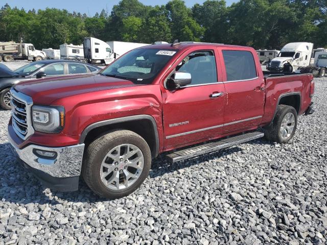 3GTP1NEC0JG231960 - 2018 GMC SIERRA C1500 SLT RED photo 1