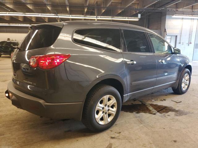 1GNKREED0CJ412593 - 2012 CHEVROLET TRAVERSE LS GRAY photo 3