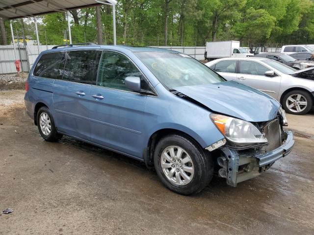 5FNRL3H71AB031388 - 2010 HONDA ODYSSEY EXL BLUE photo 4