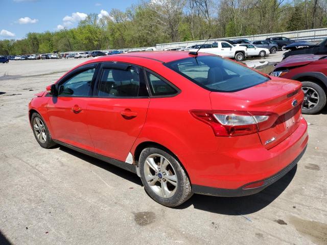 1FADP3F25EL370461 - 2014 FORD FOCUS SE RED photo 2