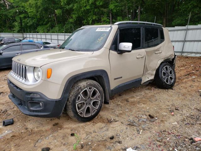 ZACCJADT9FPC39120 - 2015 JEEP RENEGADE LIMITED TAN photo 1