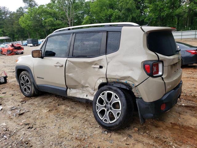 ZACCJADT9FPC39120 - 2015 JEEP RENEGADE LIMITED TAN photo 2