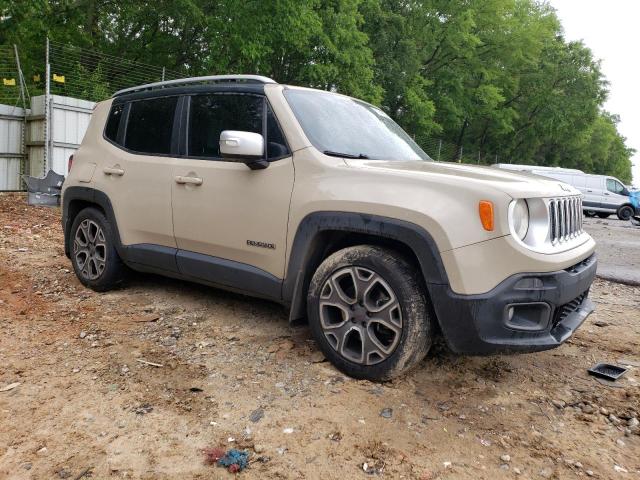 ZACCJADT9FPC39120 - 2015 JEEP RENEGADE LIMITED TAN photo 4