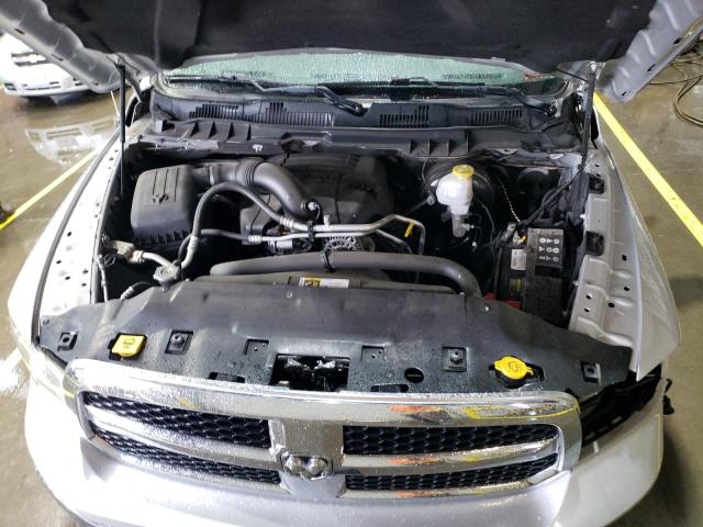 1C6RR6LT0KS549041 - 2019 RAM 1500 CLASS SLT ვერცხლისფერი ფოტო 11