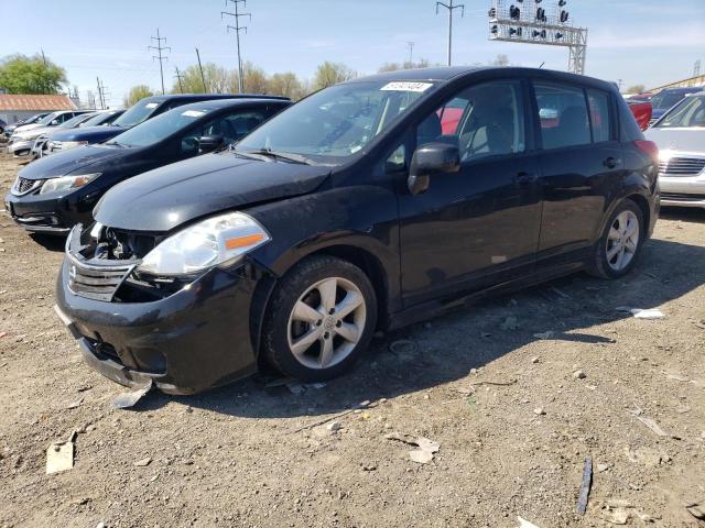 3N1BC1CP0BL412345 - 2011 NISSAN VERSA S BLACK photo 1