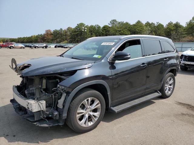 5TDJKRFH8FS152811 - 2015 TOYOTA HIGHLANDER XLE 黑色 照片 1