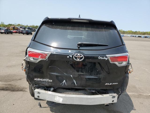 5TDJKRFH8FS152811 - 2015 TOYOTA HIGHLANDER XLE 黑色 照片 6