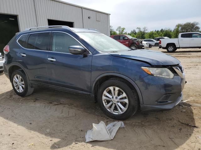 KNMAT2MT2FP574384 - 2015 NISSAN ROGUE S BLUE photo 4