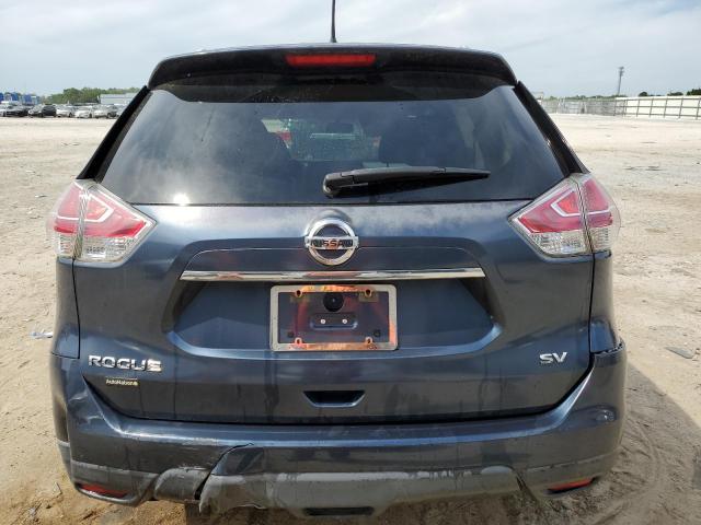 KNMAT2MT2FP574384 - 2015 NISSAN ROGUE S BLUE photo 6