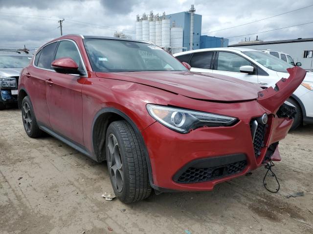 ZASFAKBN9J7B91042 - 2018 ALFA ROMEO STELVIO TI RED photo 4