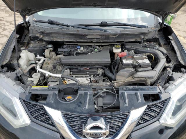 KNMAT2MT1FP516296 - 2015 NISSAN ROGUE S BLACK photo 11