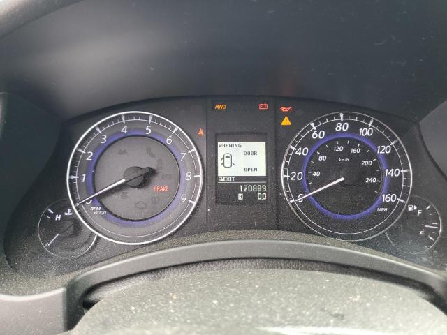 JN1AJ0HR5BM854940 - 2011 INFINITI EX35 BASE 灰色 照片 9