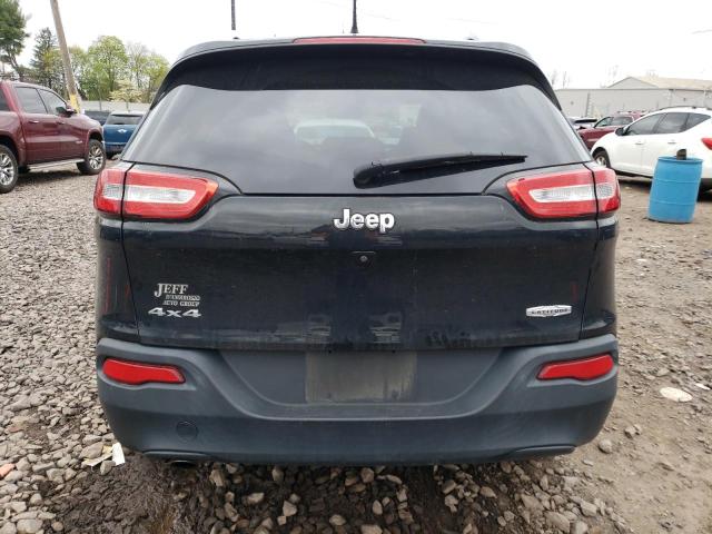 1C4PJMCB8GW221255 - 2016 JEEP CHEROKEE LATITUDE BLACK photo 6