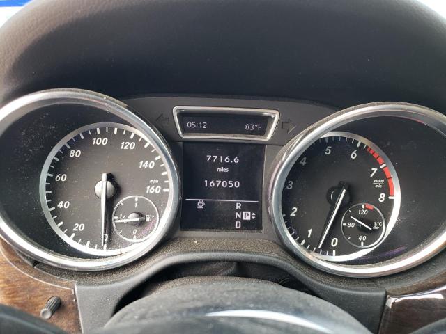 4JGDA5HB4CA045860 - 2012 MERCEDES-BENZ ML 350 4MATIC BLACK photo 9