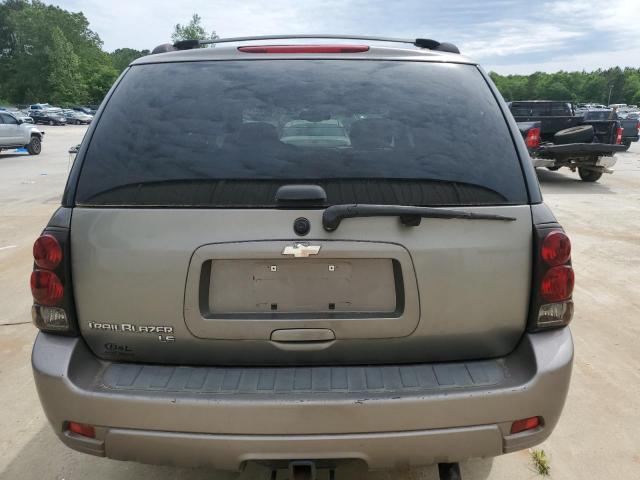 1GNDS13S772169341 - 2007 CHEVROLET TRAILBLAZE LS GRAY photo 6