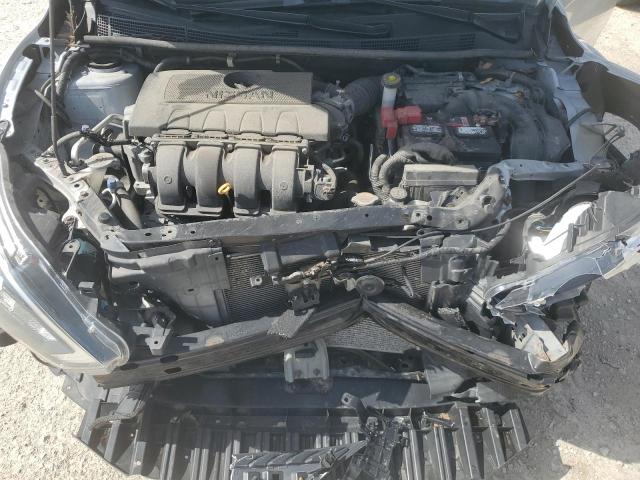 3N1AB7AP3HL655970 - 2017 NISSAN SENTRA S SILVER photo 11