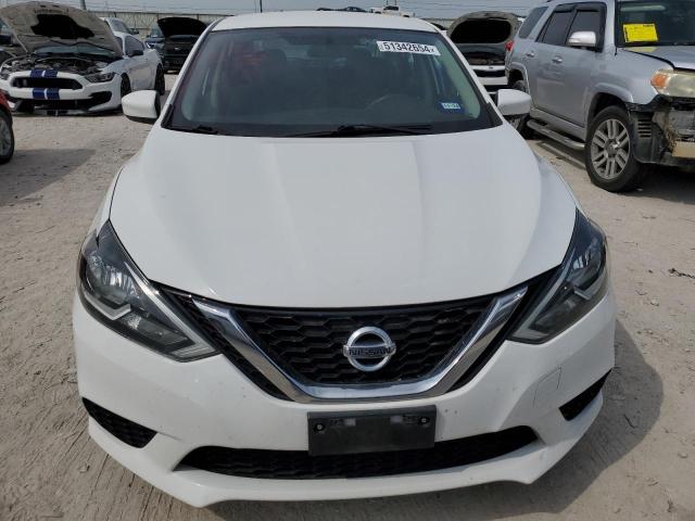 3N1AB7AP3HY297580 - 2017 NISSAN SENTRA S WHITE photo 5