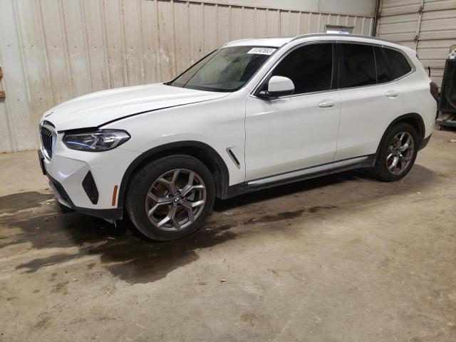 5UX53DP09N9M83225 - 2022 BMW X3 XDRIVE30I WHITE photo 1