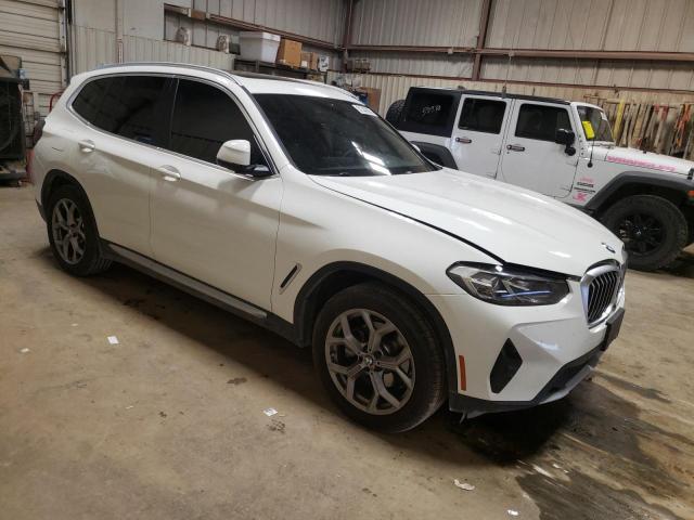 5UX53DP09N9M83225 - 2022 BMW X3 XDRIVE30I WHITE photo 4