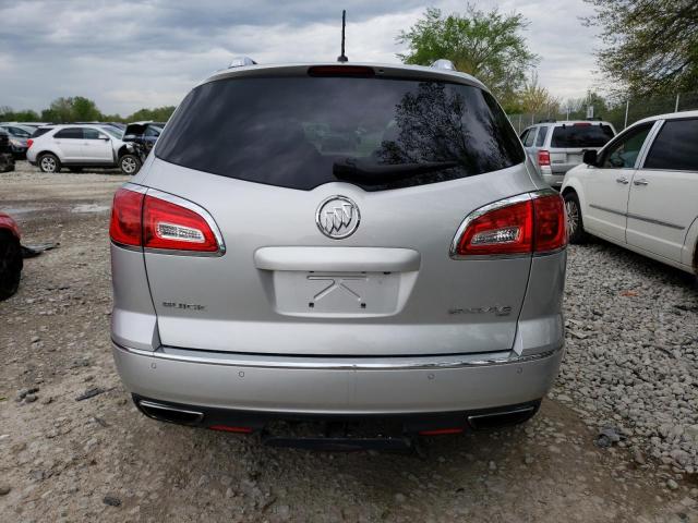 5GAKVCKD0EJ351604 - 2014 BUICK ENCLAVE SILVER photo 6