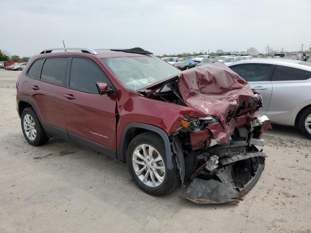 1C4PJLCB8MD173757 - 2021 JEEP CHEROKEE LATITUDE RED photo 4