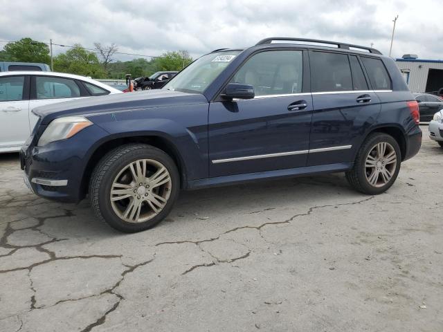 WDCGG8JB5DG056726 - 2013 MERCEDES-BENZ GLK 350 4MATIC BLUE photo 1