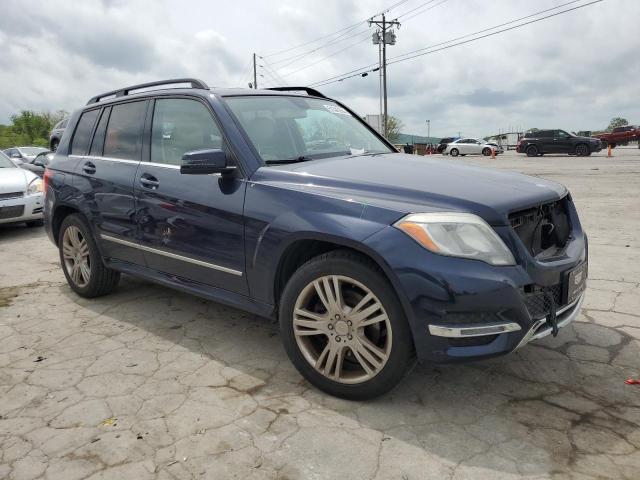 WDCGG8JB5DG056726 - 2013 MERCEDES-BENZ GLK 350 4MATIC BLUE photo 4