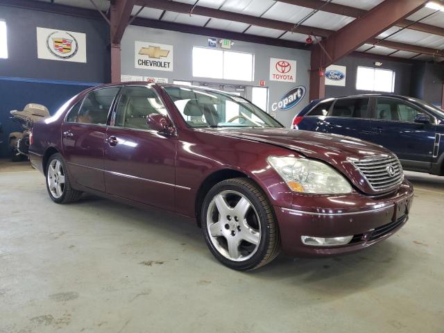 JTHBN36F755021007 - 2005 LEXUS LS 430 BURGUNDY photo 4