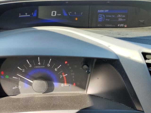 19XFB2F92CE022759 - 2012 HONDA CIVIC EXL MAROON photo 9