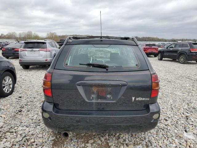 5Y2SL62844Z467087 - 2004 PONTIAC VIBE BLACK photo 6