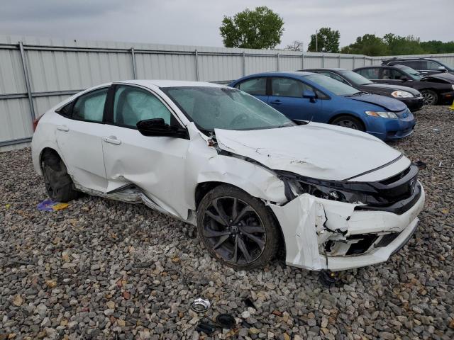 2HGFC2F85MH553028 - 2021 HONDA CIVIC SPORT 白色 照片 4