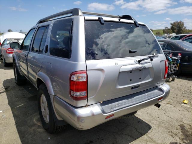 JN8DR09Y12W745943 - 2002 NISSAN PATHFINDER LE 银色 照片 2