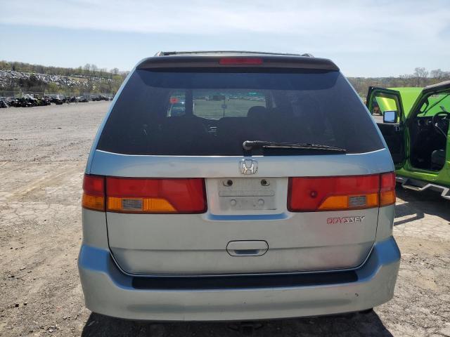 5FNRL18914B034706 - 2004 HONDA ODYSSEY EXL BLUE photo 6